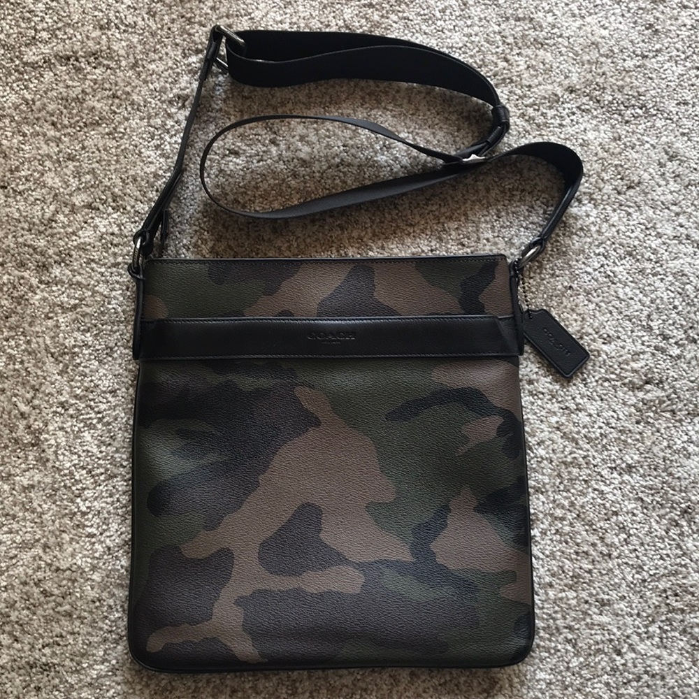 Coach - Camo Cross Body Bag